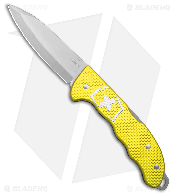 Victorinox Hunter Pro Alox Knife Electric Yellow - Blade HQ