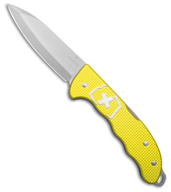 Victorinox Hunter Pro Alox Lockback Knife L.E. Electric Yellow(3.8" Bead Blast)