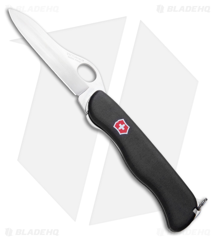 Victorinox Swiss Army One Hand Sentinel - Folding Knife Black