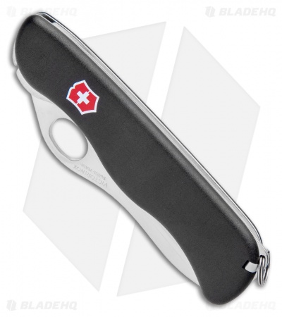 Victorinox Swiss Army Knife One Hand Sentinel Black  54885