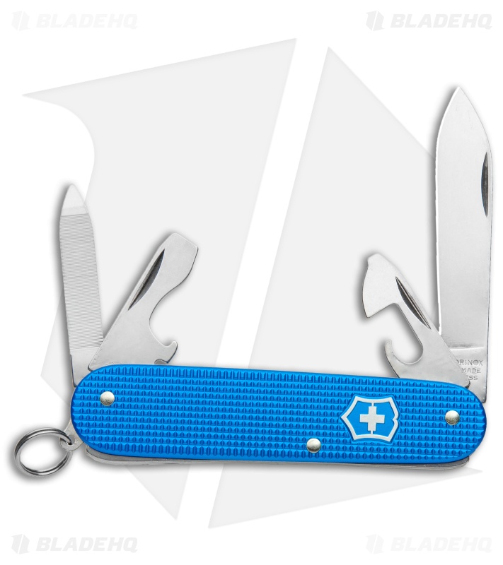Victorinox Pioneer Swiss Army Knife | Aqua Blue - Blade HQ