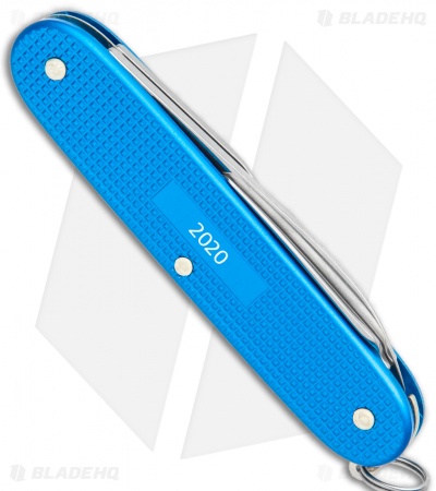Victorinox Pioneer Swiss Army Knife | Blue Aluminum | Blade HQ