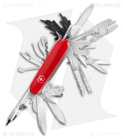 Victorinox Swiss Champ XXL Swiss Army Knife Red