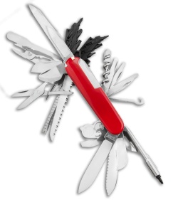 Victorinox Swiss Champ XXL Swiss Army Knife Red