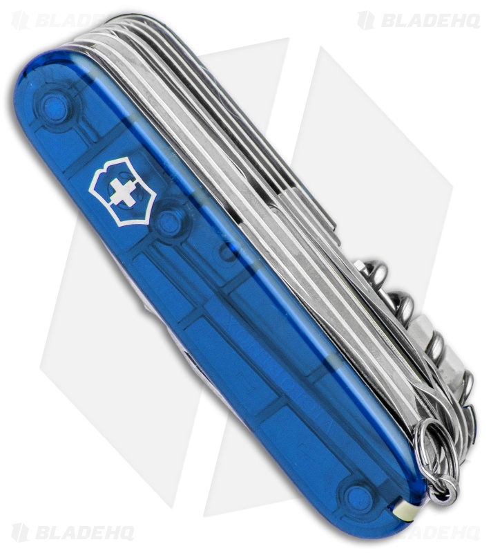 Victorinox SwissChamp Swiss Army Knife Translucent Sapphire 53507
