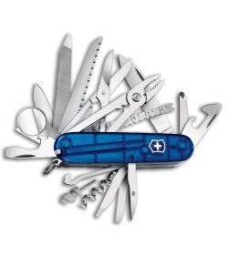 Victorinox SwissChamp Swiss Army Knife Translucent Sapphire 53507