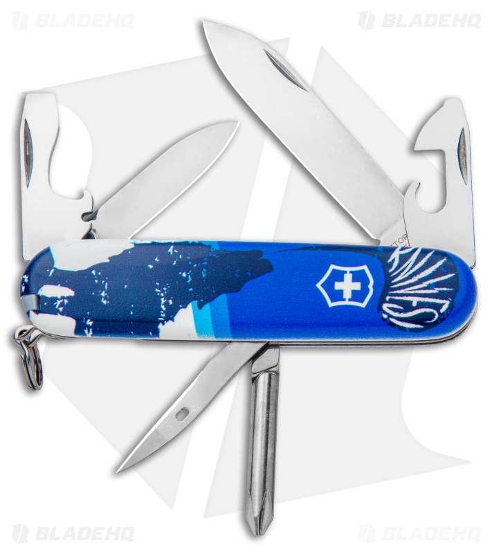 Victorinox Tinker Swiss Army Knife Crazy Wolf Blade HQ
