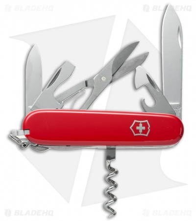 Victorinox Spartan Lite, Swiss pocket knife, transparant red