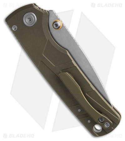 Vosteed Porcupine TiSlim Top Liner Lock Knife Bronze SW Titanium (3" SW S90V)