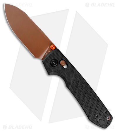 Vosteed Raccoon ModSwap Crossbar Lock Knife Black G-10 (3.25" Copper Dune)