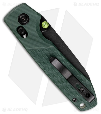Vosteed Raccoon ModSwap Crossbar Lock Knife Green G-10 (3.25" Black Stonewash)