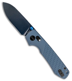 Vosteed Raccoon ModSwap Crossbar Lock Knife Blue G-10 (3.25" Black Stonewash)