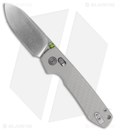 Vosteed Raccoon ModSwap Crossbar Lock Knife Gray G-10 (3.25" Satin)