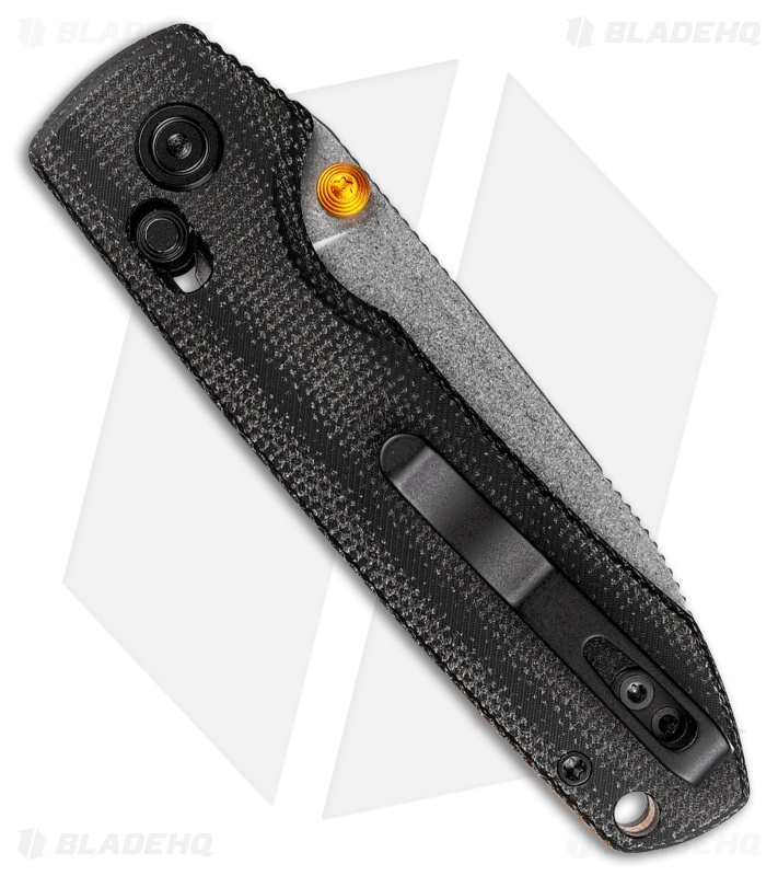 Vosteed Raccoon ModSwap Crossbar Lock Knife Black Micarta (3.25" Stonewash)