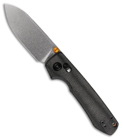 Vosteed Raccoon ModSwap Crossbar Lock Knife Black Micarta (3.25" Stonewash)