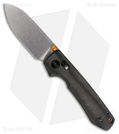 Vosteed Raccoon ModSwap Crossbar Lock Knife Black Micarta (3.25" Stonewash)