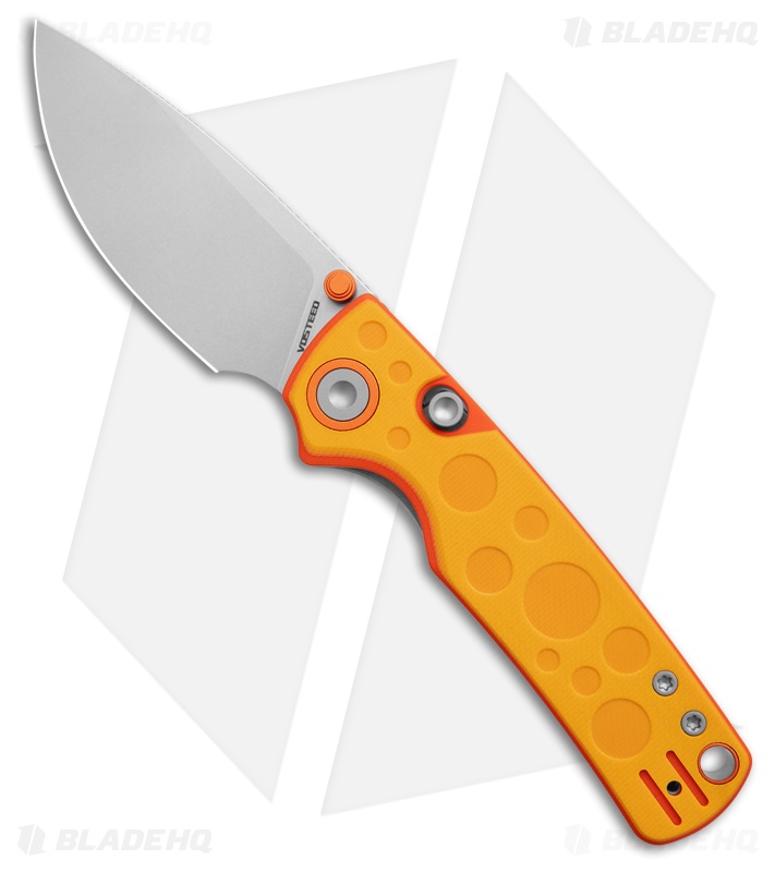 Vosteed Porcupine CheesePirate Top Liner Lock Knife Cheese Orb G-10 (3" SW)