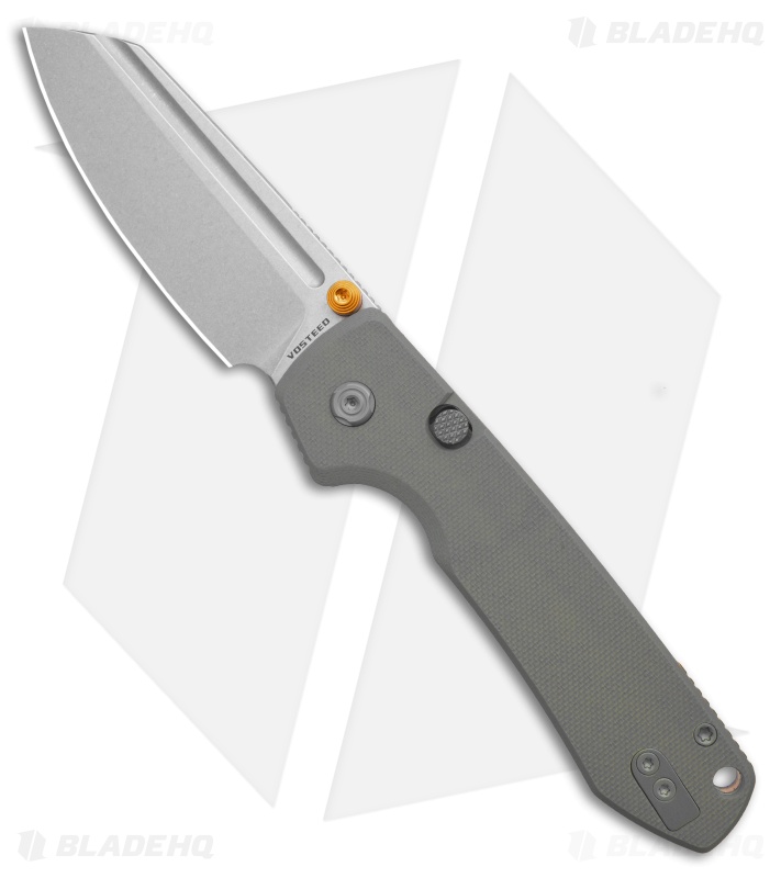 Vosteed Raccoon Sheepsfoot | Gray G-10 | Stonewash