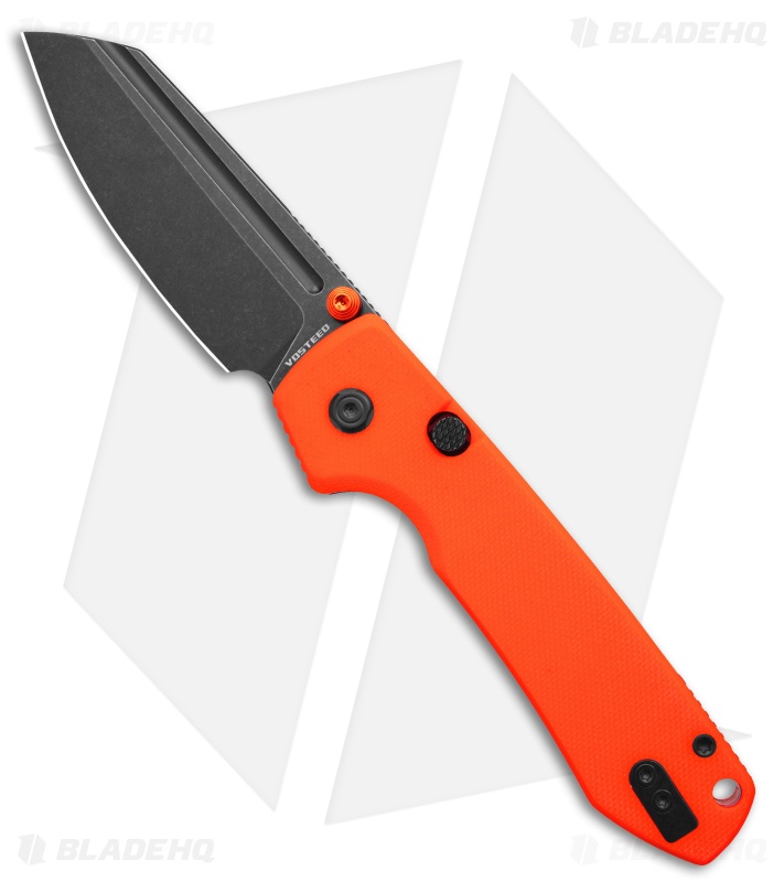 Vosteed Raccoon Sheepsfoot | Orange G-10 | Black Stonewash