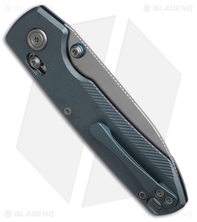 Vosteed Raccoon TiSlim Crossbar Lock Knife Blue Titanium (3.2" Stonewash)