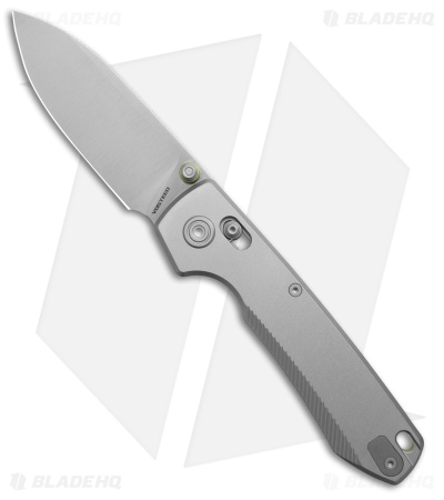 Vosteed Raccoon TiSlim Crossbar Lock Knife Gray Titanium (3.2" Satin)