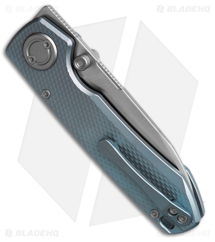Vosteed Raccoon V Knife Blue Titanium Satin