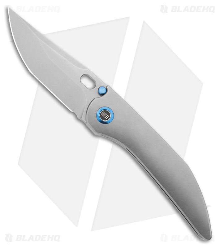 WE Knife Co. Attor Integral Knife Polished/Bead Blast Ti (3.6" Polished/BB)