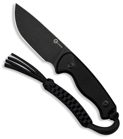 CIVIVI Timberbark Fixed Blade Knife Black G-10 (3.2&quot; Black SW) | 221341
