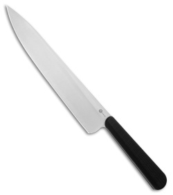 CIVIVI Cibus Fixed Blade Chef Knife Milled Black G-10 (7.9&quot; Satin) | 225503