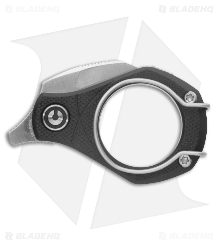 CIVIVI Pyrus Utility Hawkbill Knife Black G-10 (0.65" Satin)