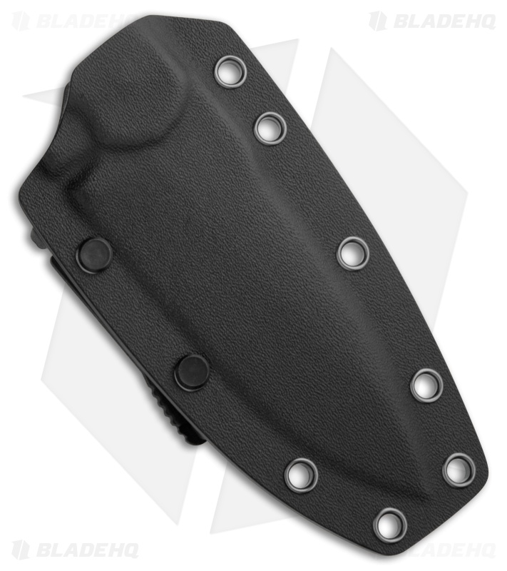 SENCUT Toxodon Fixed Blade Knife Black G-10 (4.6" Stonewash)