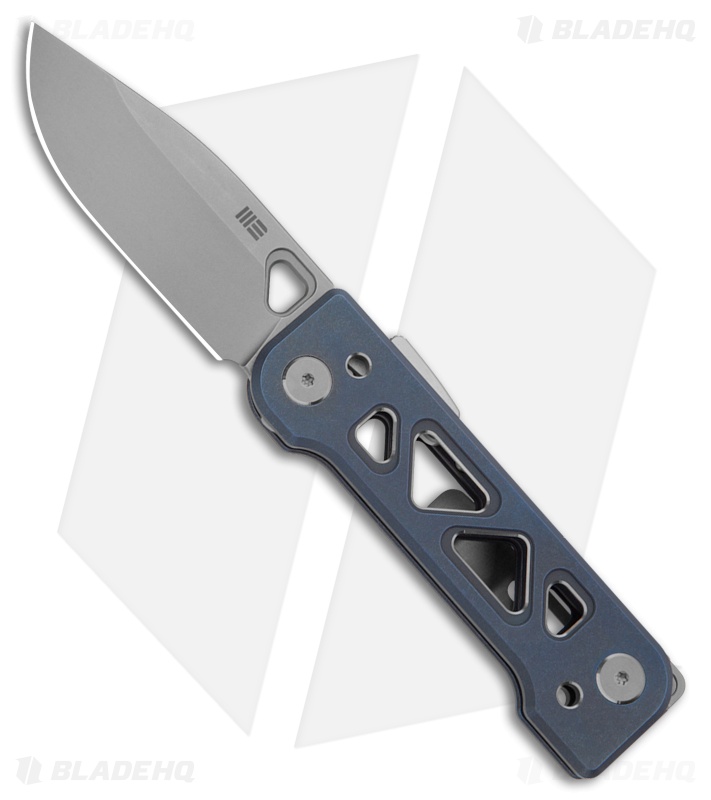 WE Knife Co. Tyro Superlock Knife Blue Titanium (2.9" Stonewash)