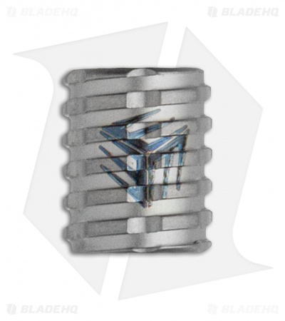 WE Knife Co. Bead Blast Gray Titanium Lanyard Bead