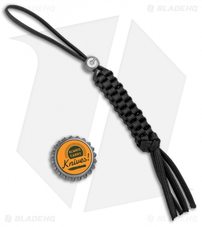 WE Knife Co./CIVIVI Tied Paracord Lanyard w/Gray Titanium Bead 