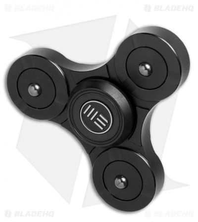 WE Knife Co. S02D Titanium Fidget Tri Spinner (Black)