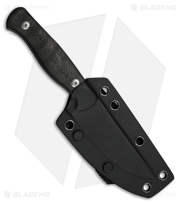 WE Knife Co. Notchline Fixed Blade Knife Milled Rose Carbon Fiber (3.5" SW)