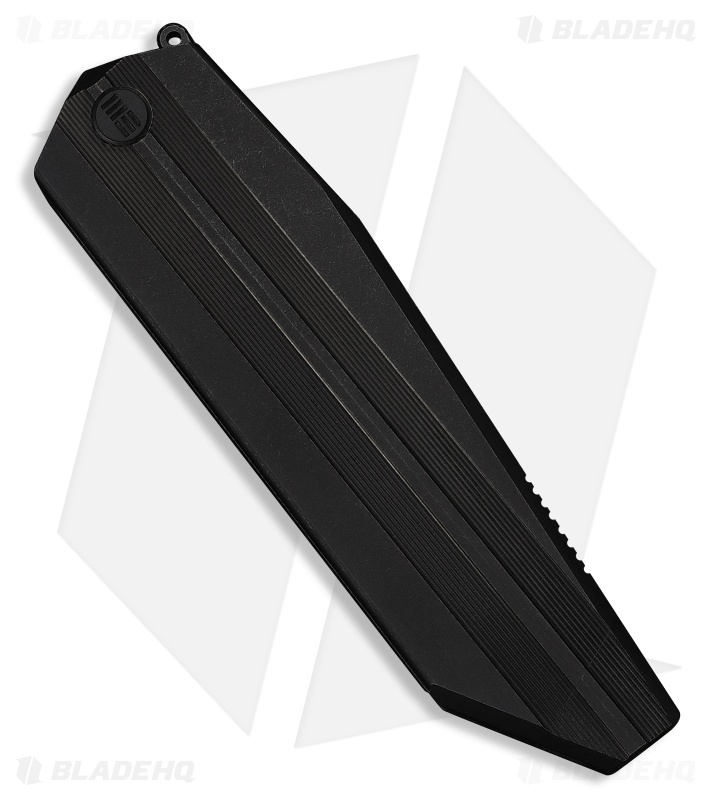 WE Knife Co. Collinear Frame Lock Knife Black Titanium (3.7" Black SW)