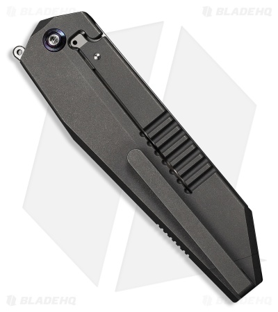 WE Knife Co. Collinear Frame Lock Knife Gray/Satin Titanium (3.7" Hand Satin)
