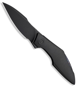 WE Knife Co. Krait Snake Nested Liner Lock Knife Black Titanium (3.3" Black SW)