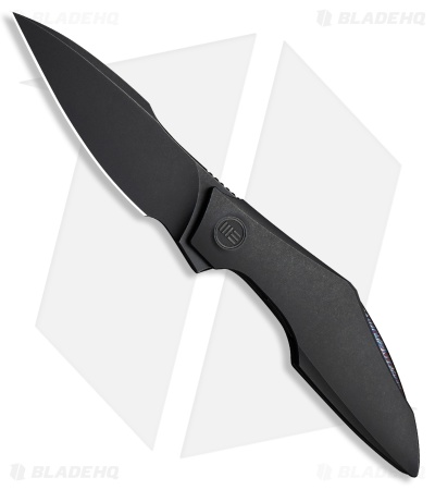 WE Knife Co. Krait Snake Nested Liner Lock Knife Black Titanium (3.3" Black SW)
