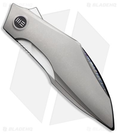 WE Knife Co. Krait Snake Nested Liner Lock Knife Gray Titanium (3.3" Satin M390)