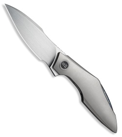 WE Knife Co. Krait Snake Nested Liner Lock Knife Gray Titanium (3.3" Satin M390)