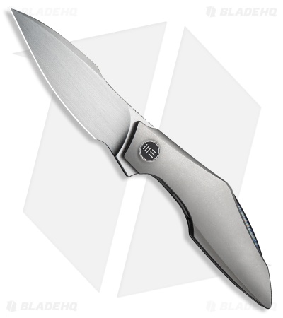 WE Knife Co. Krait Snake Nested Liner Lock Knife Gray Titanium (3.3" Satin M390)
