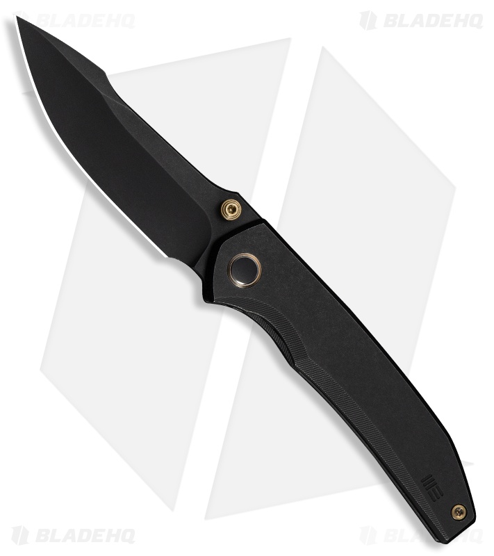WE Knife Co. Ryson Frame Lock Knife Black Titanium (3.3" Black SW M390)