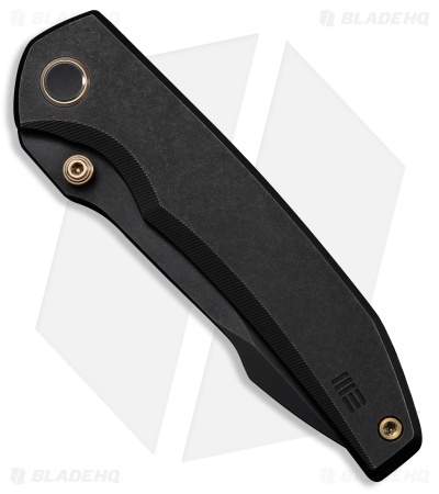WE Knife Co. Ryson Frame Lock Knife Black Titanium (3.3" Black SW M390)