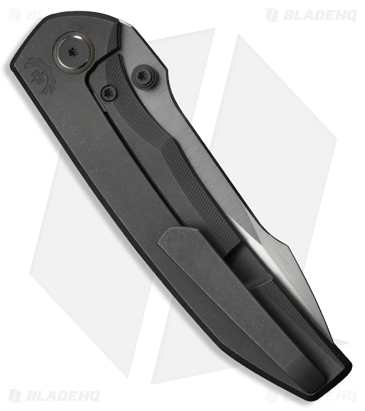 WE Knife Co. Ryson Frame Lock Knife Gray Titanium (3.3" Hand Satin M390)