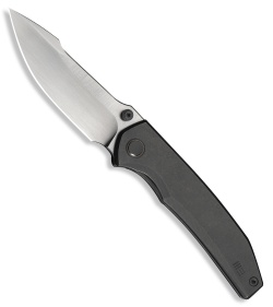 WE Knife Co. Ryson Frame Lock Knife Gray Titanium (3.3" Hand Satin M390)