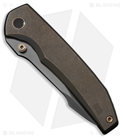 WE Knife Co. Ryson Frame Lock Knife Bronze Titanium (3.3" Polished Gray M390)