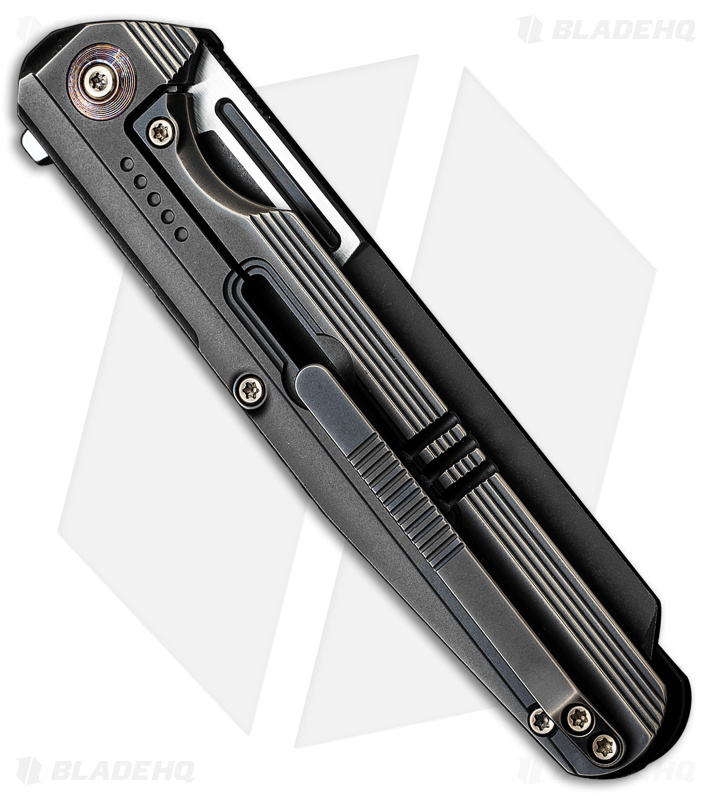 WE Knife Co. Reiver Frame Lock Knife Black/Bronze Titanium (3.97" BSW) WE16020-5