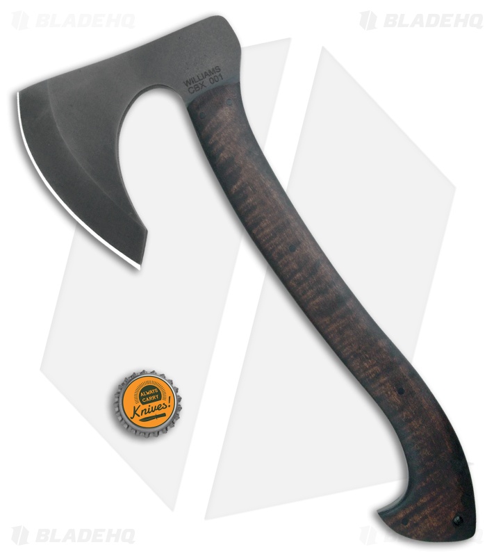 Williams Blade Design Bearded Axe | Maple Wood Handle | 14.5